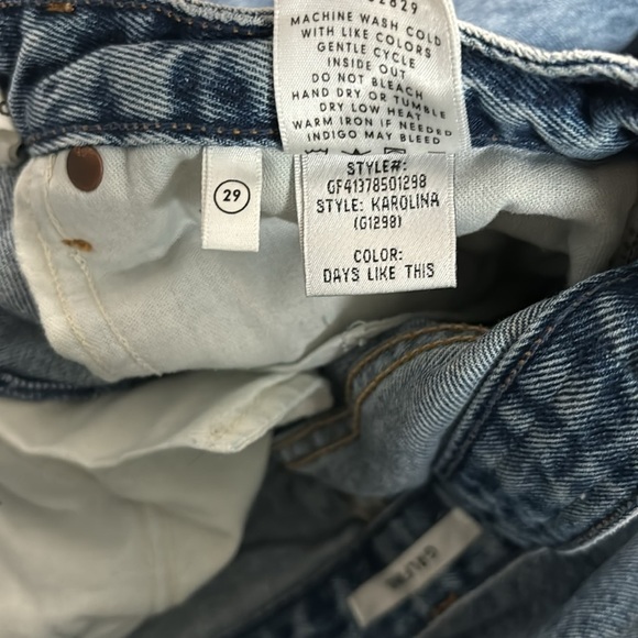 GRLFRND Karolina Straight Crop Jeans Size 29 - Picture 7 of 8